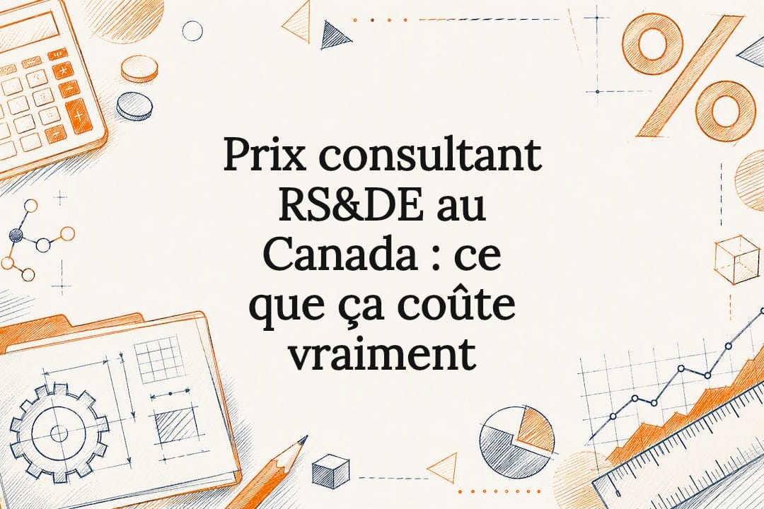 Illustration décorative des coûts liés au RS&DE