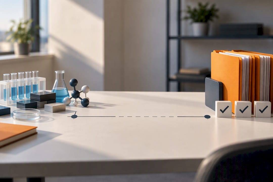 Illustration de l'écart entre le travail effectué et les preuves