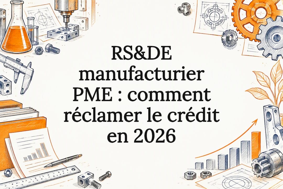 Carte titre illustrée concernant le crédit RSDE