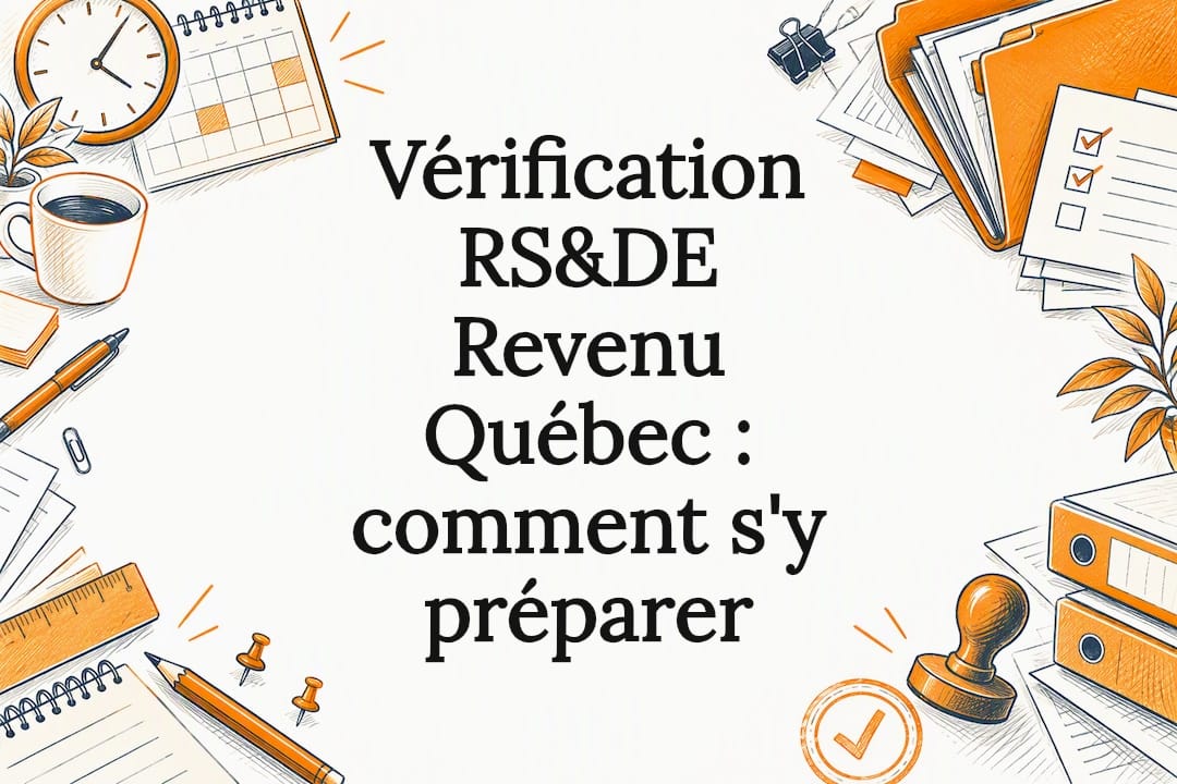 Illustration du dossier et du calendrier fiscal