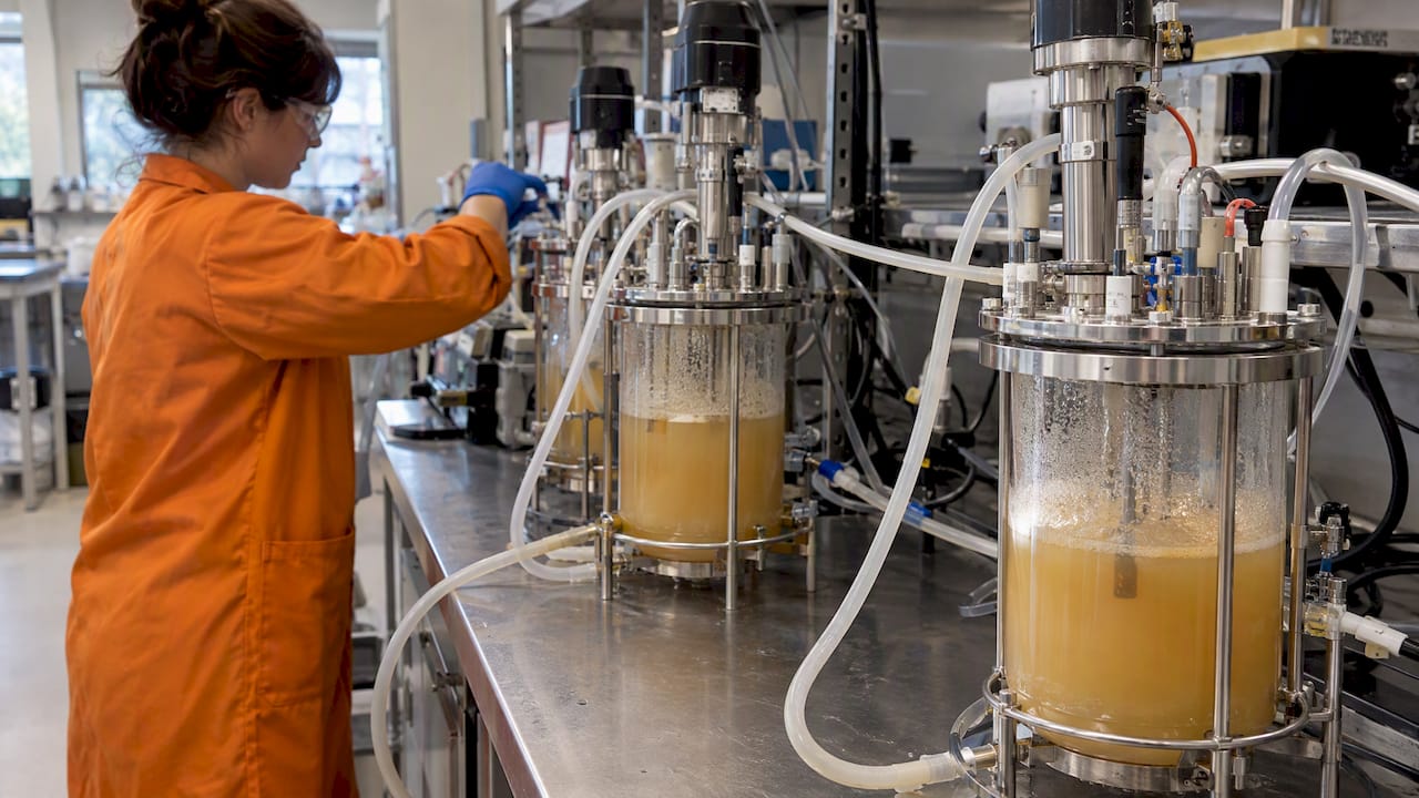 Cuves de fermentation équipées de capteurs de température