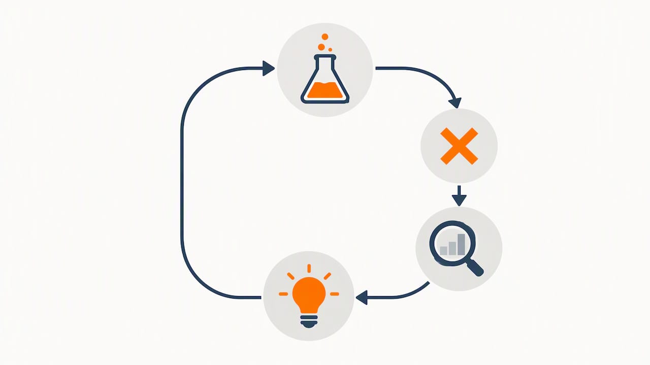 Cycle de test, d’analyse et d’apprentissage visuel
